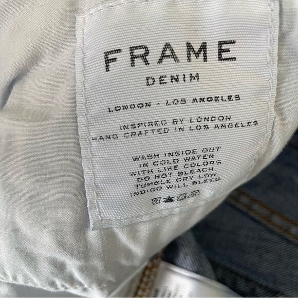 Frame Denim Le Cutoff Glenbarr Distressed Shorts - Picture 10 of 10